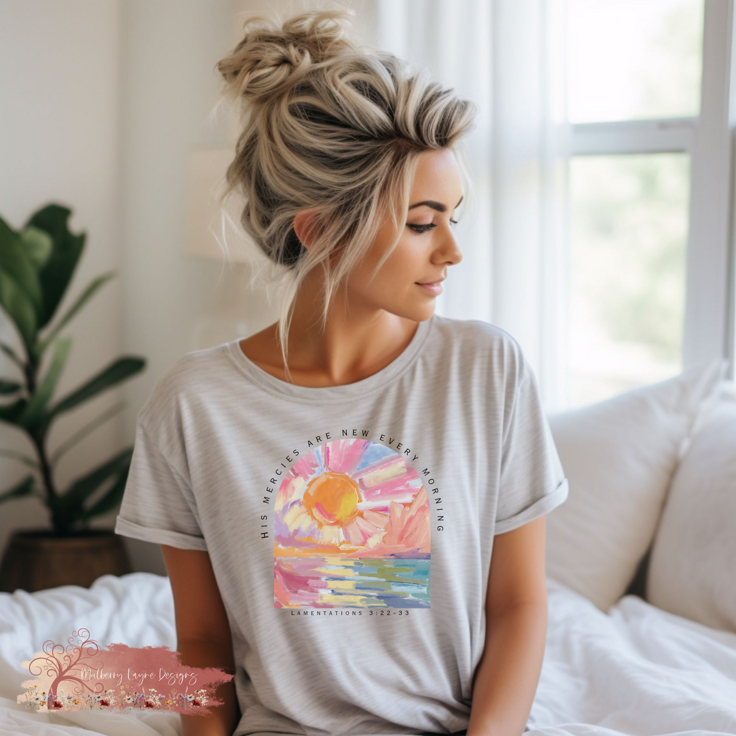 His Mercies Are New Every Morning Tee / Christian T-Shirt