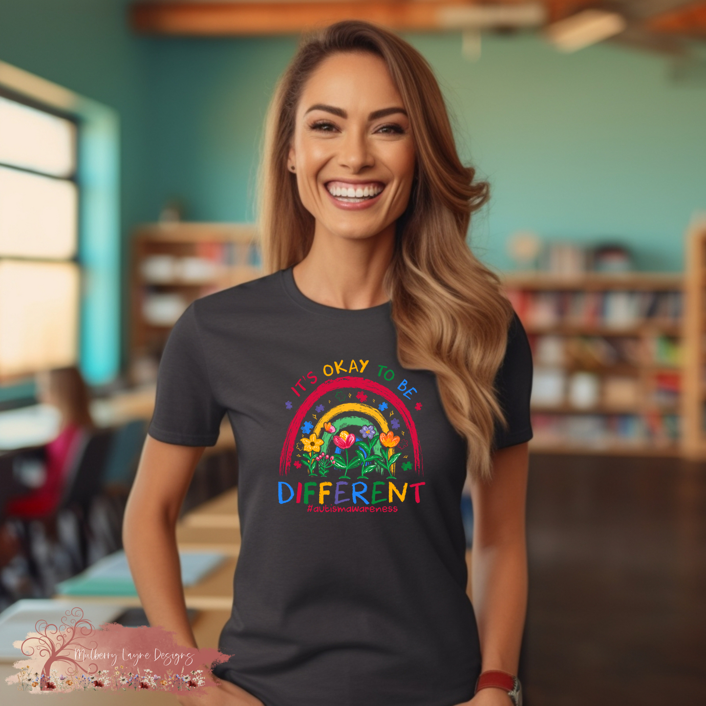 It’s Okay To Be Different Autism T-Shirt | Autism Awareness