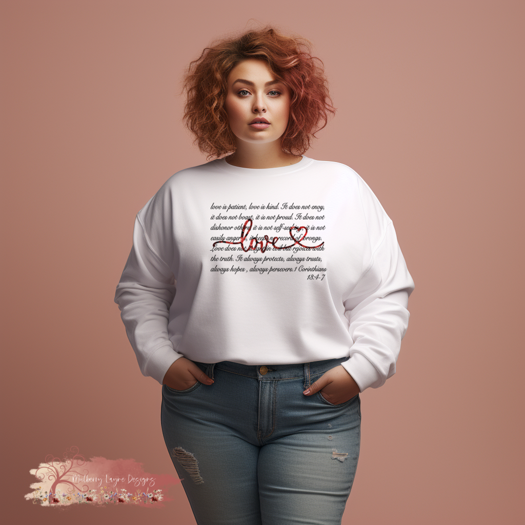 Love Is Patient Sweatshirt