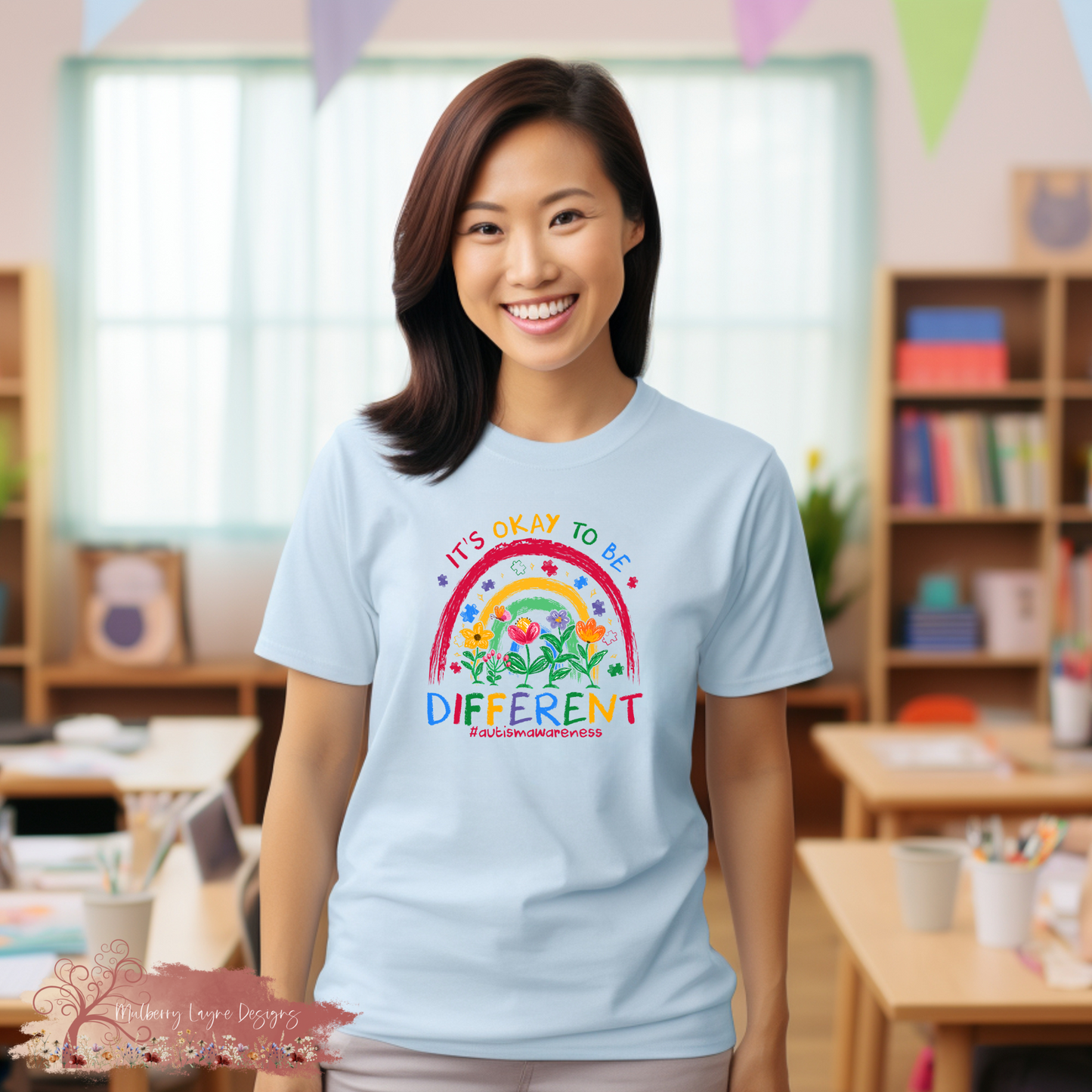 It’s Okay To Be Different Autism T-Shirt | Autism Awareness