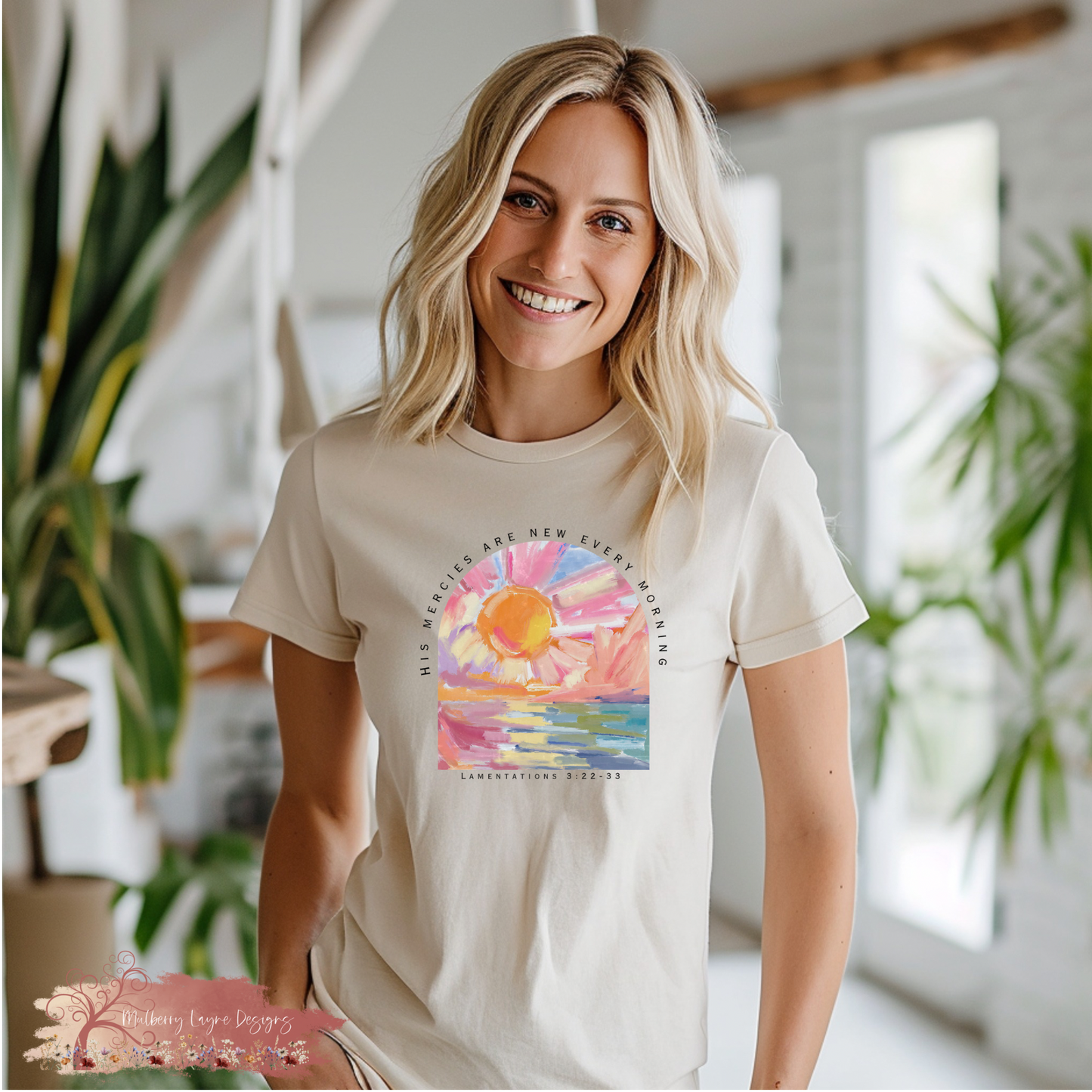 His Mercies Are New Every Morning Tee / Christian T-Shirt