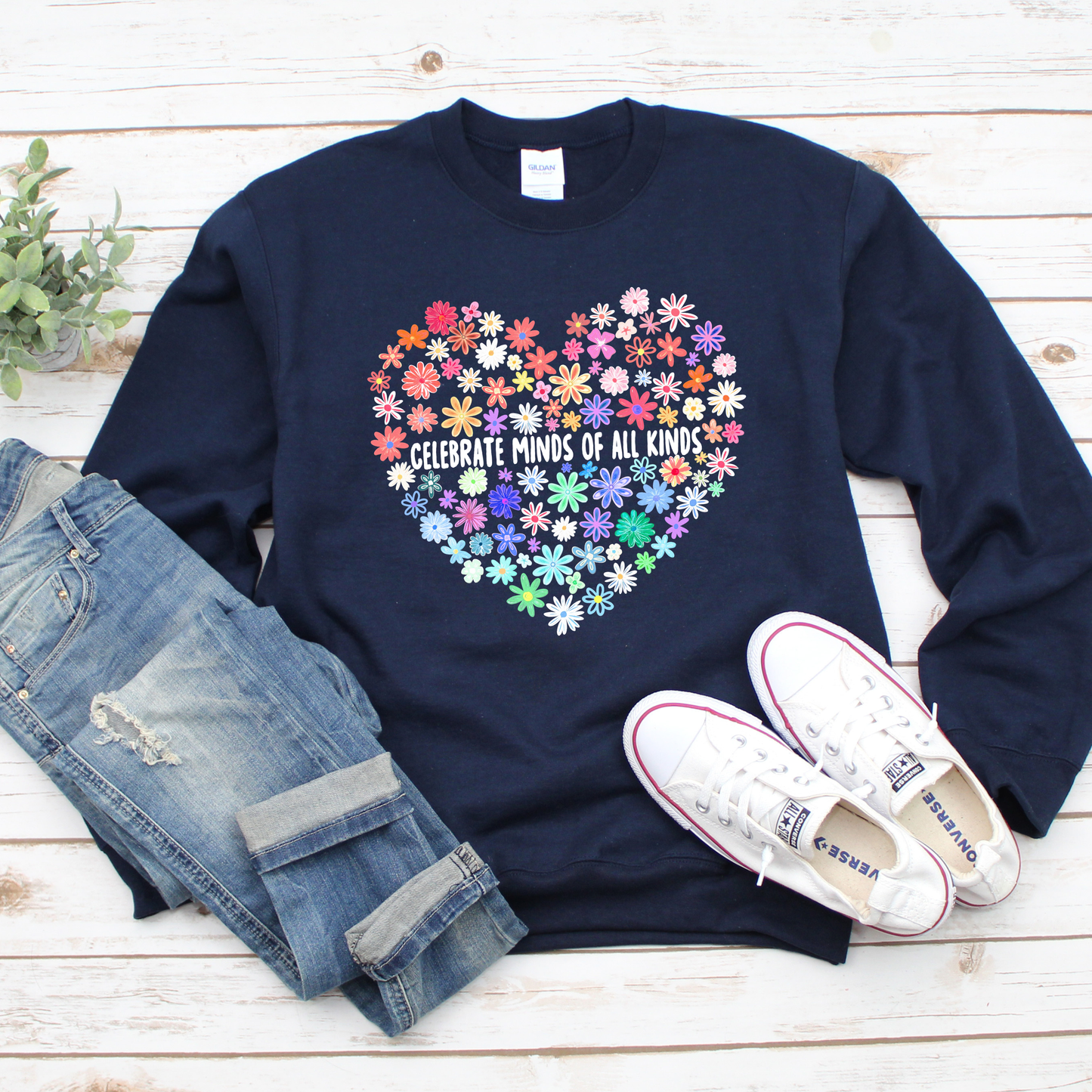 Celebrate Minds Of All Kinds Sweatshirt