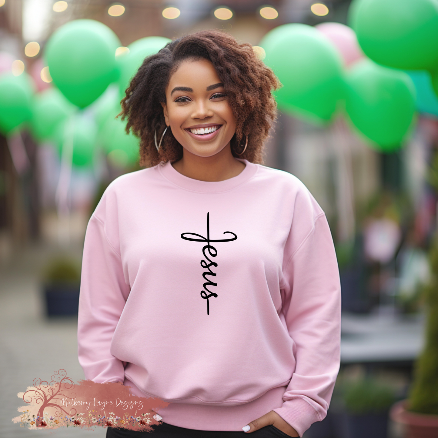 Jesus Cross|  Christian Sweatshirt