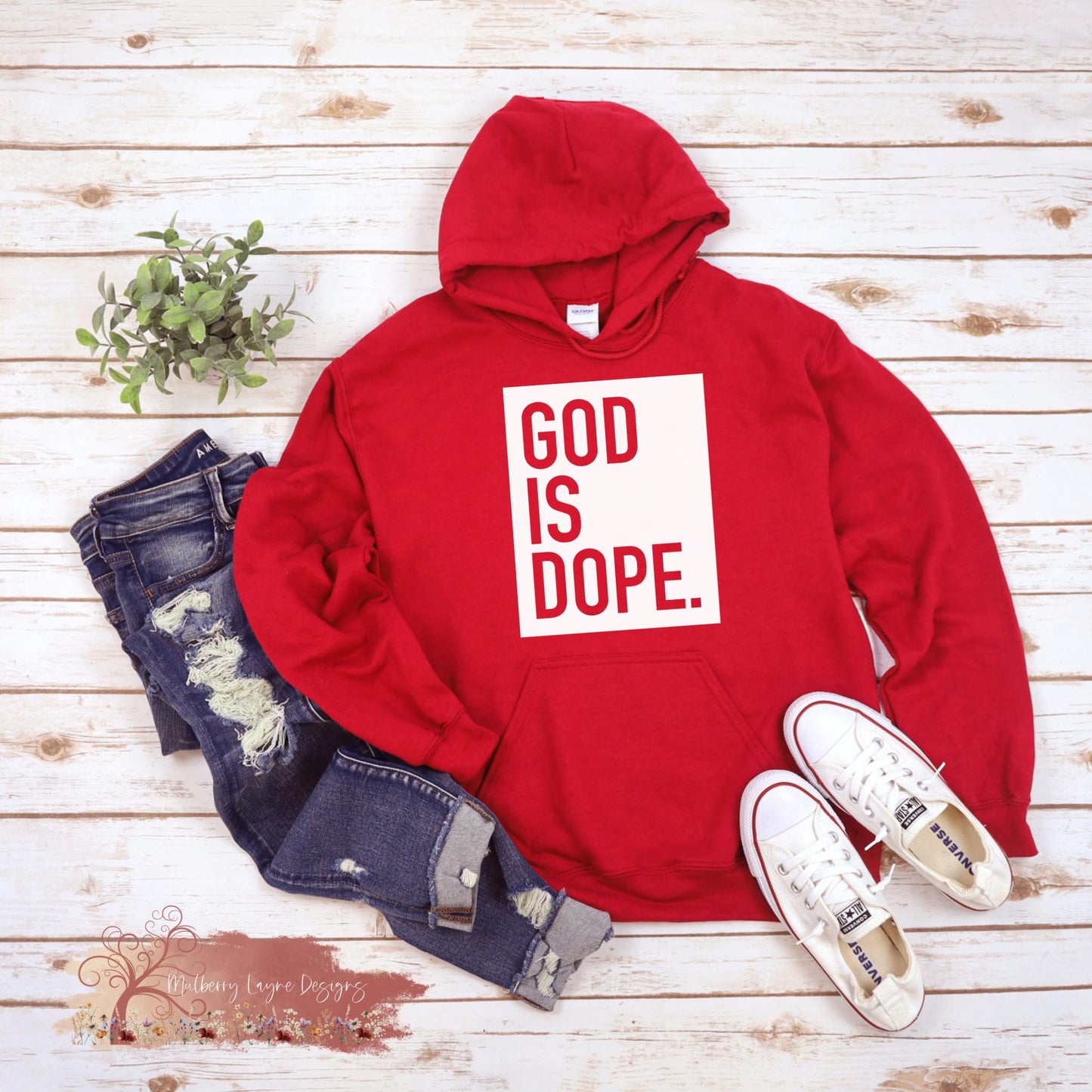 God Is Dope Hoodie