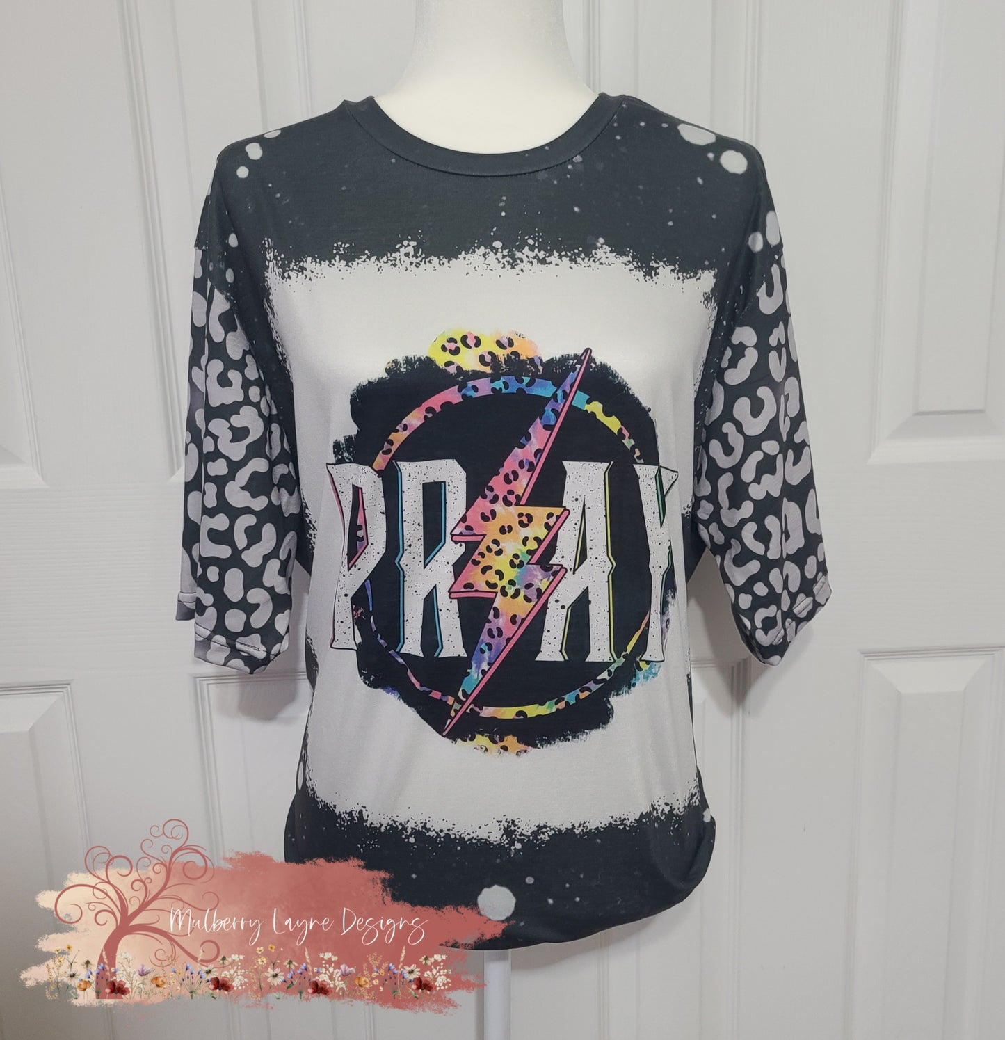 Pray Faux Beached Shirt