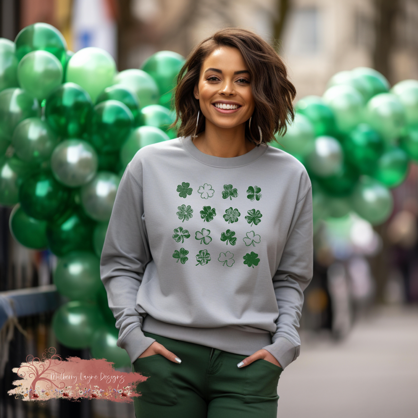 Four Leaf Clover Sweatshirt