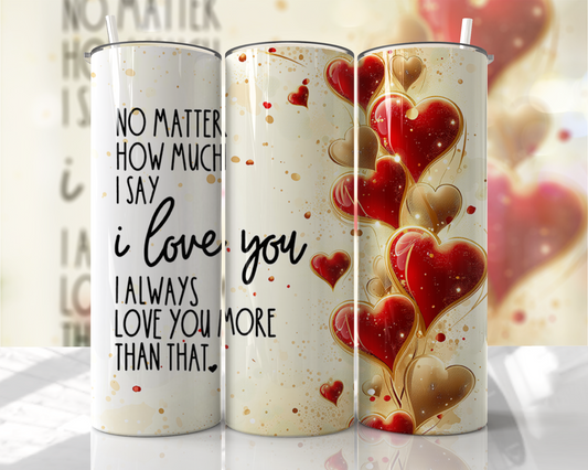 Valentine’s Day Skinny Tumbler