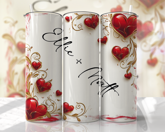 Valentine’s Day Skinny Tumbler