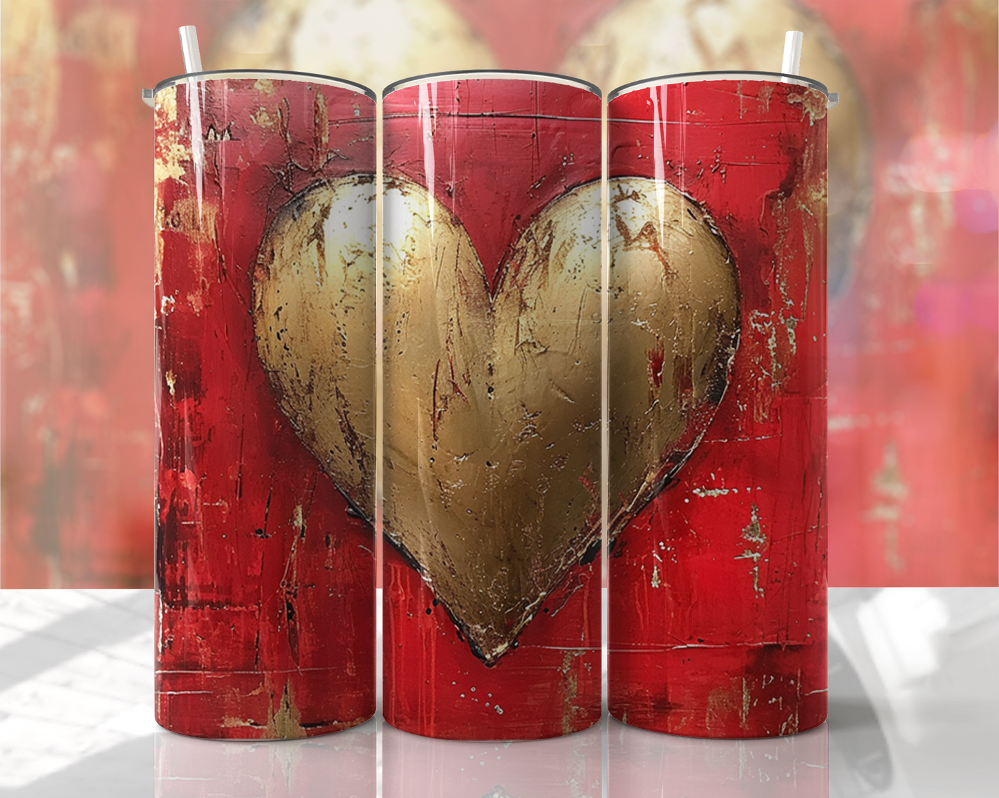 Valentine’s Day Skinny Tumbler