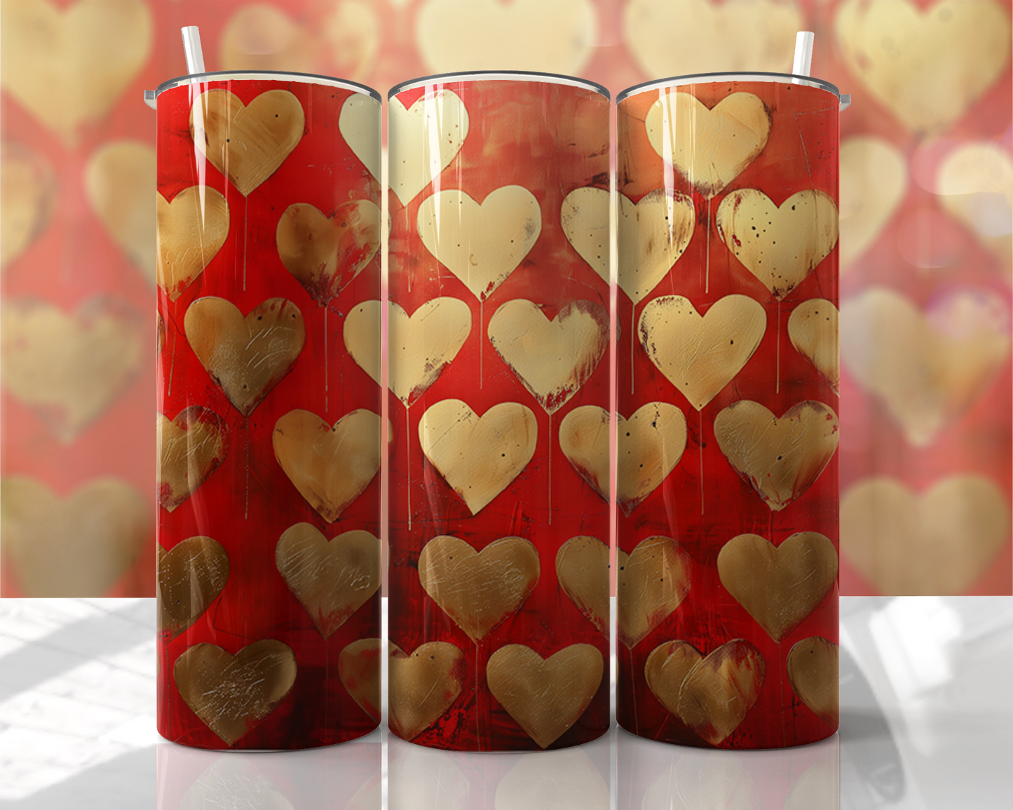 Valentine’s Day Skinny Tumbler