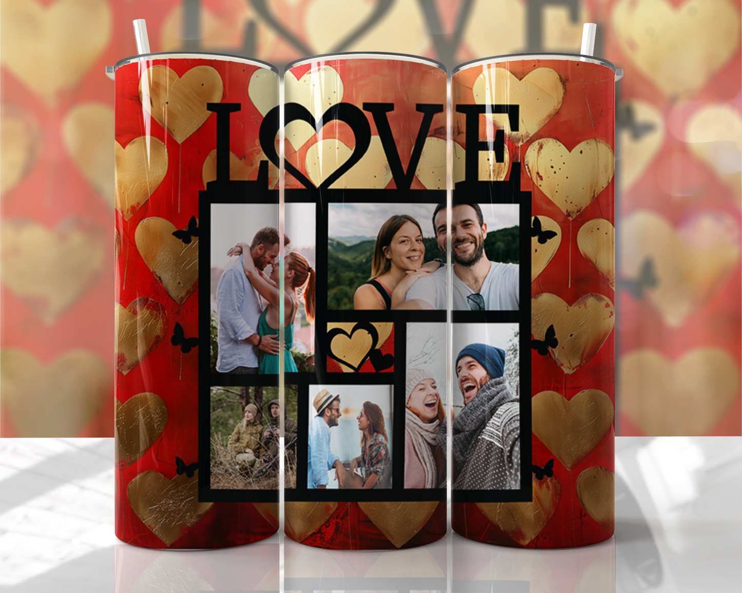 Valentine’s Day Skinny Tumbler