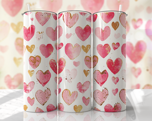 Valentine’s Day Skinny Tumbler