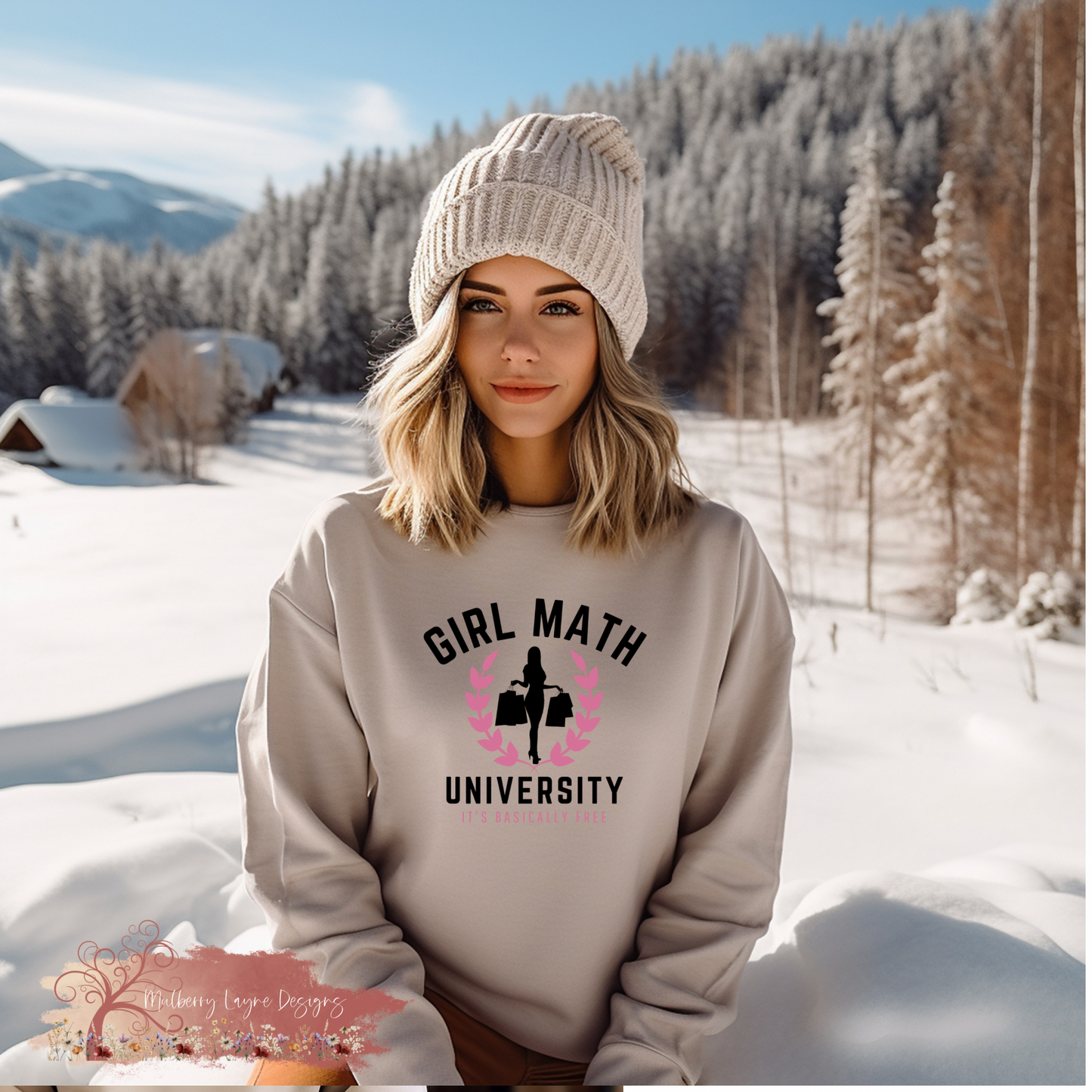 Girl Math University Sweatshirt