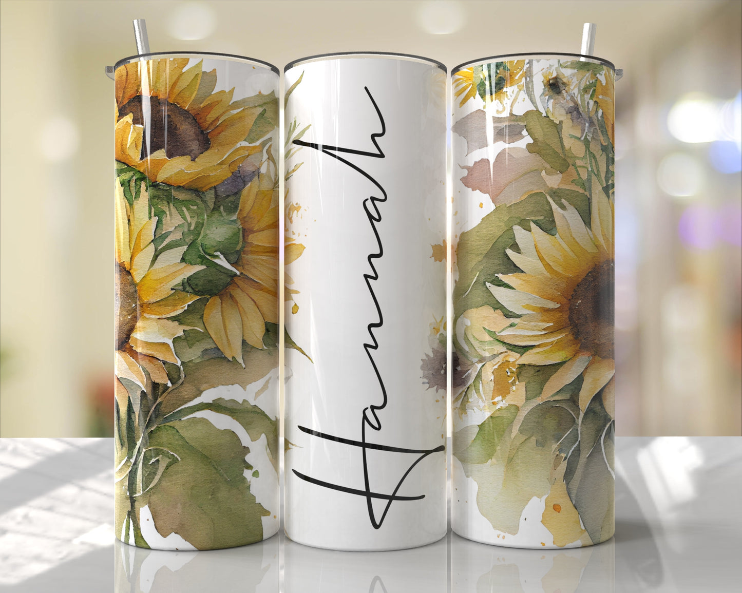 Personalized Name (Click For Color Options) Skinny Tumbler