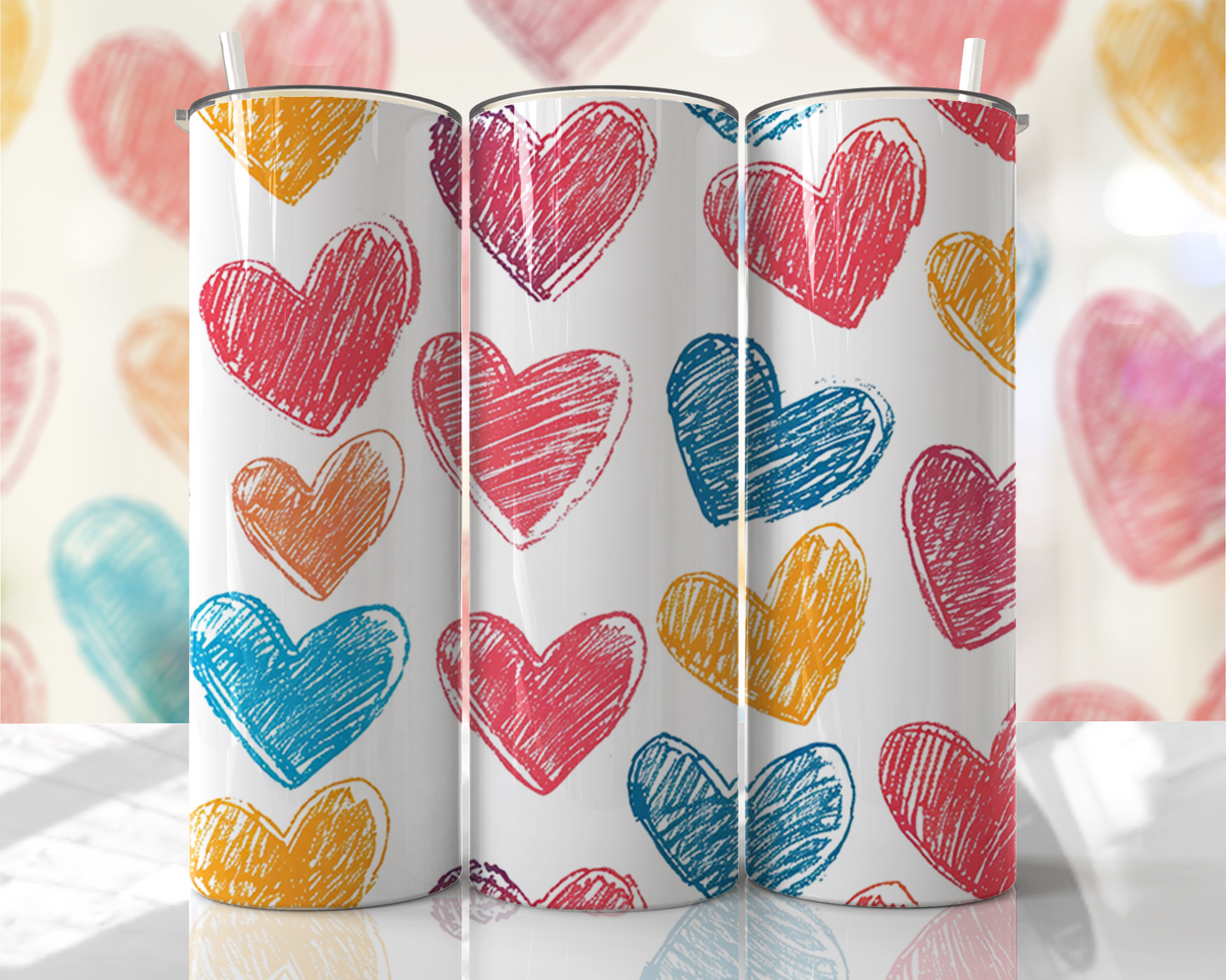 Valentine’s Day Skinny Tumbler