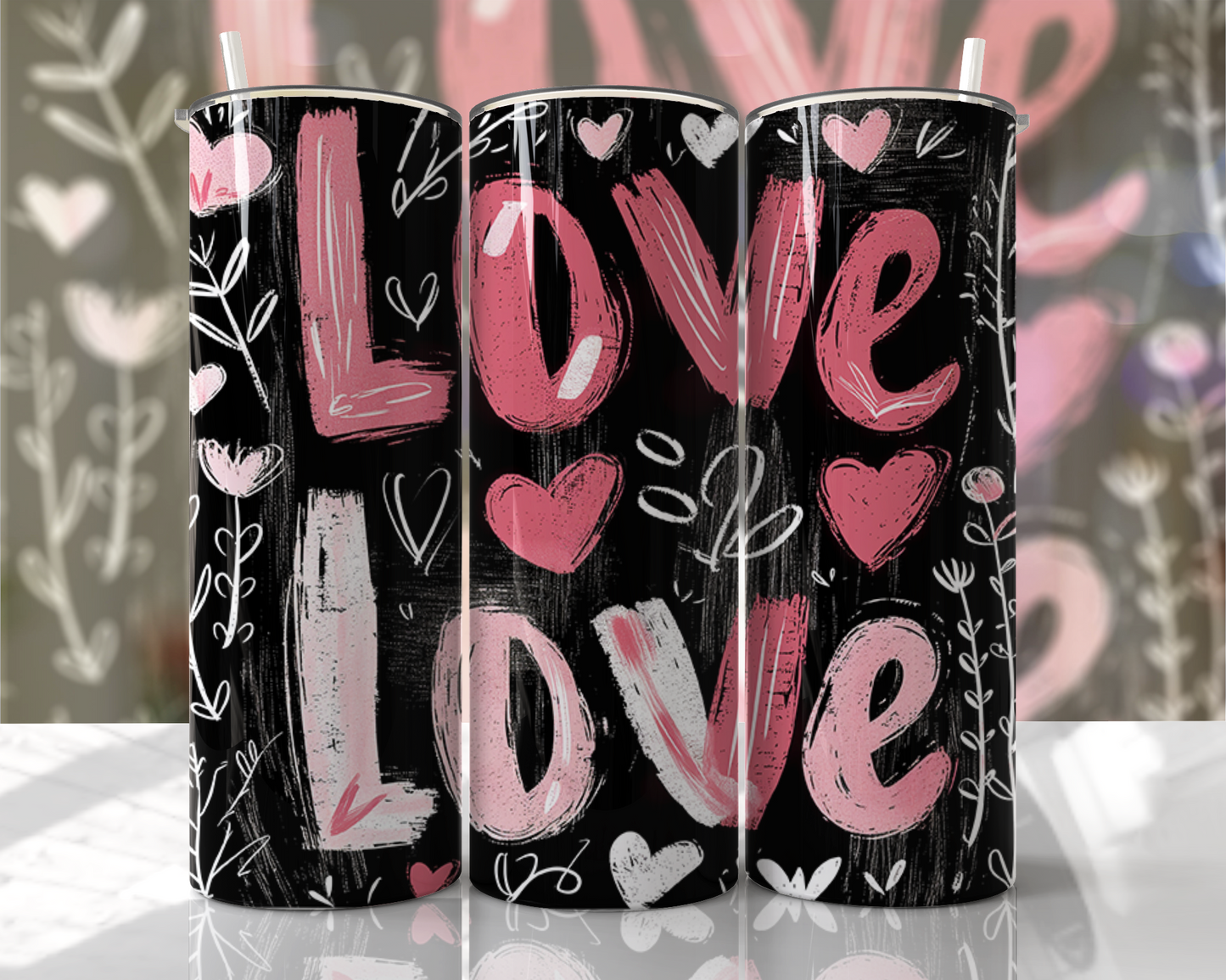 Valentine’s Day Skinny Tumbler