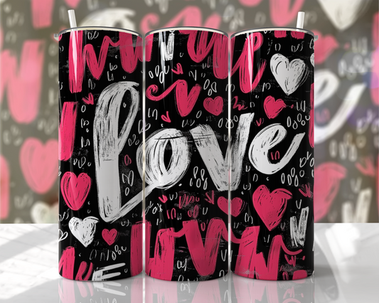 Valentine’s Day Skinny Tumbler