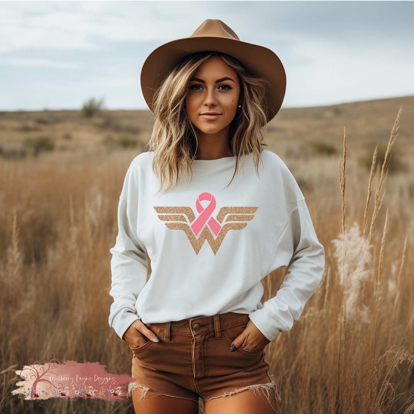 Breast Cancer Awarness Sweatshirt | Inspirational Sweatshirt