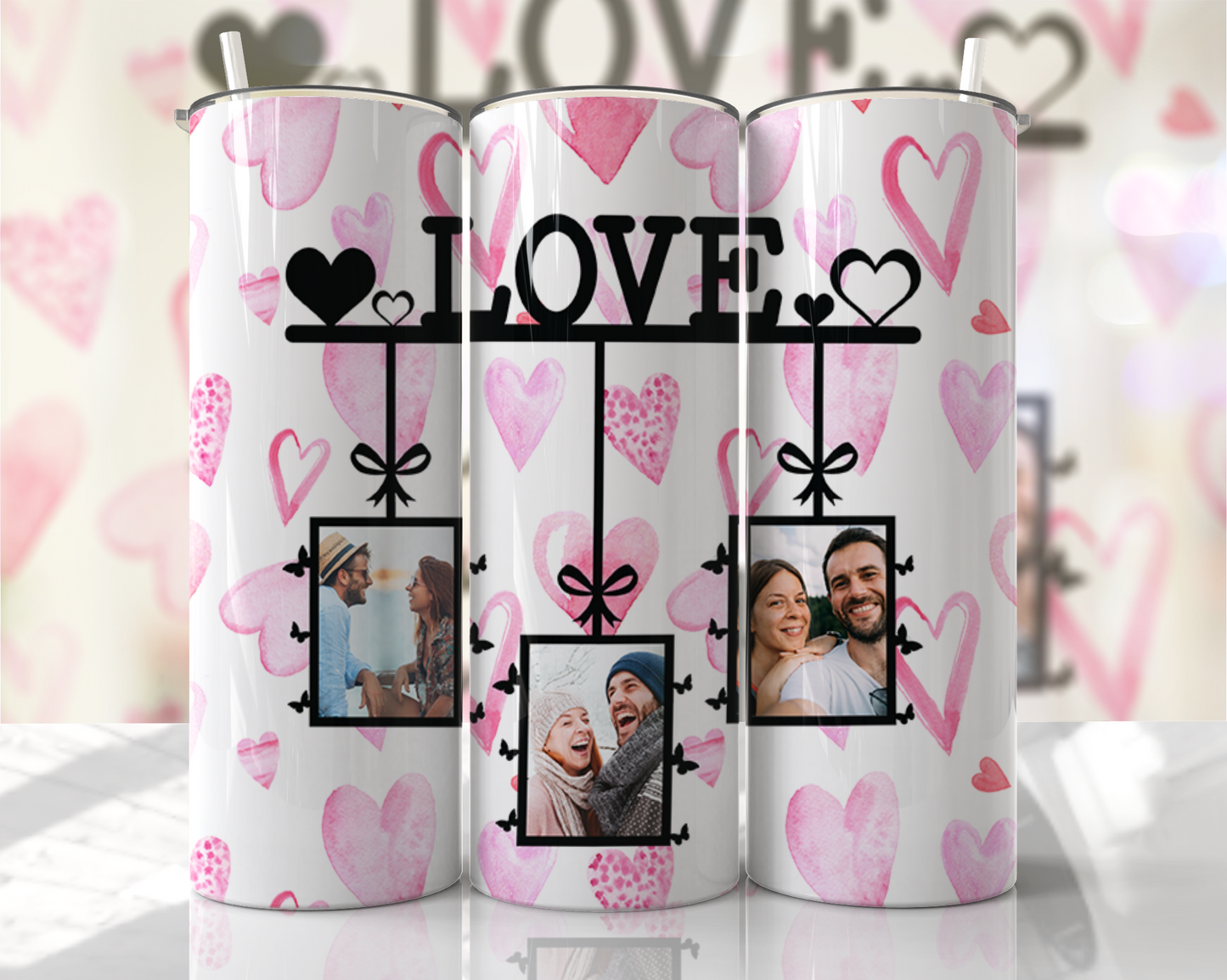 Valentine’s Day Skinny Tumbler