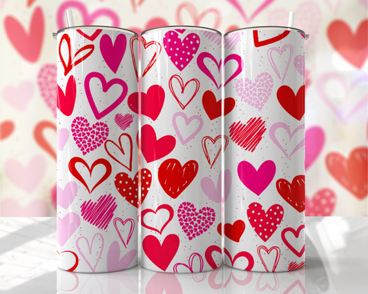 Valentine’s Day Skinny Tumbler