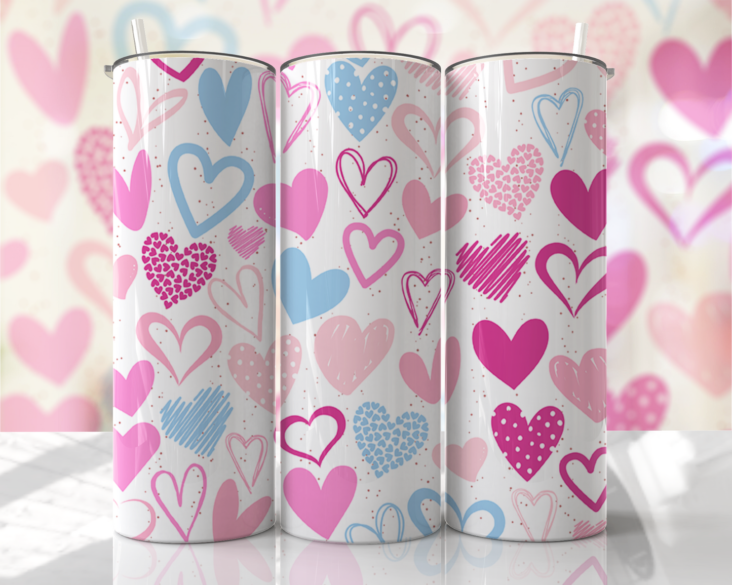 Valentine’s Day Skinny Tumbler