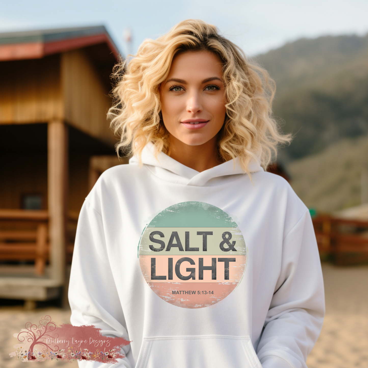 Salt & Light Hoodie  | Christian Hoodie