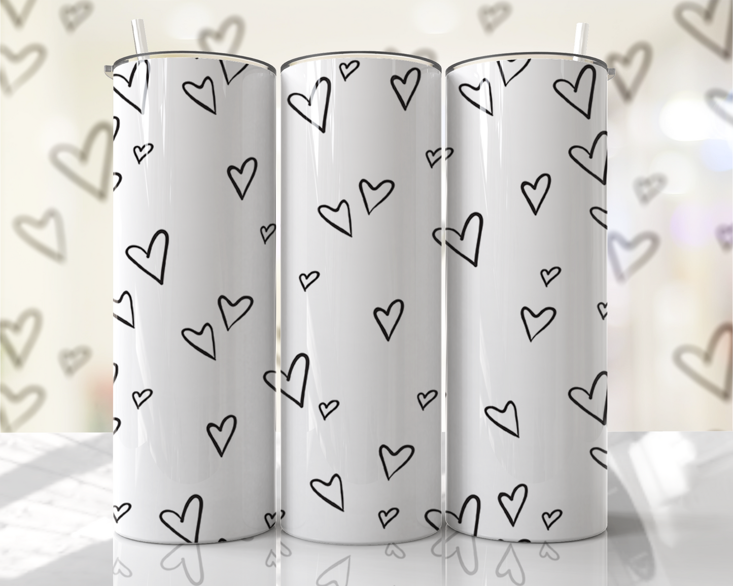 Valentine’s Day Skinny Tumbler