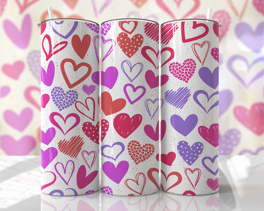 Valentine’s Day Skinny Tumbler