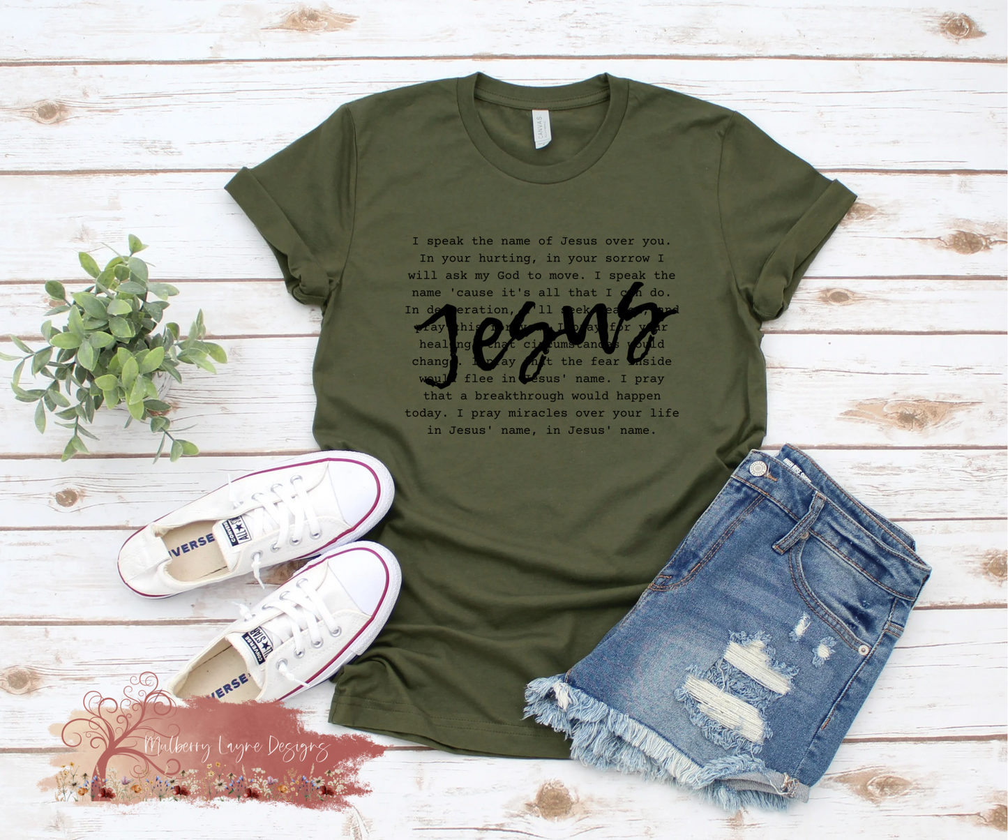 I Speak The Name Of Jesus T-Shirt