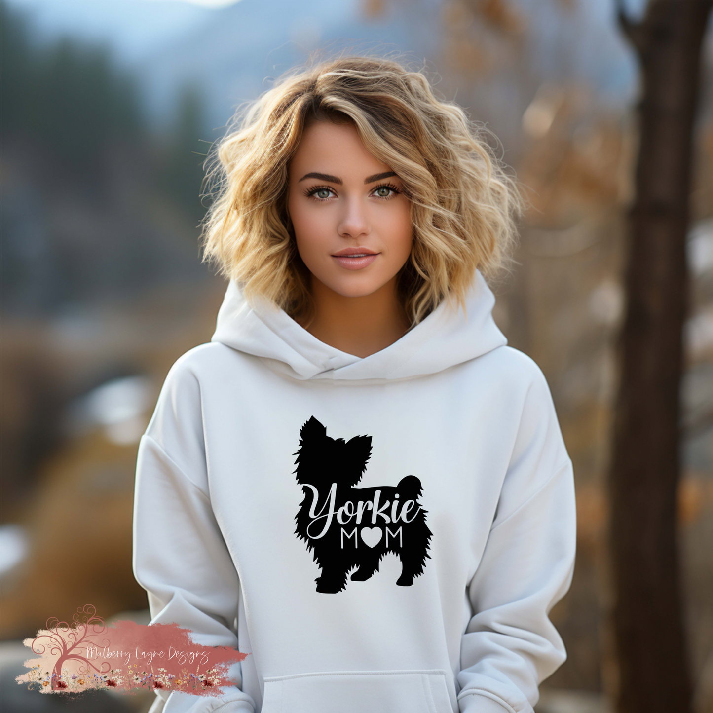 Yorkie Mom Hoodie