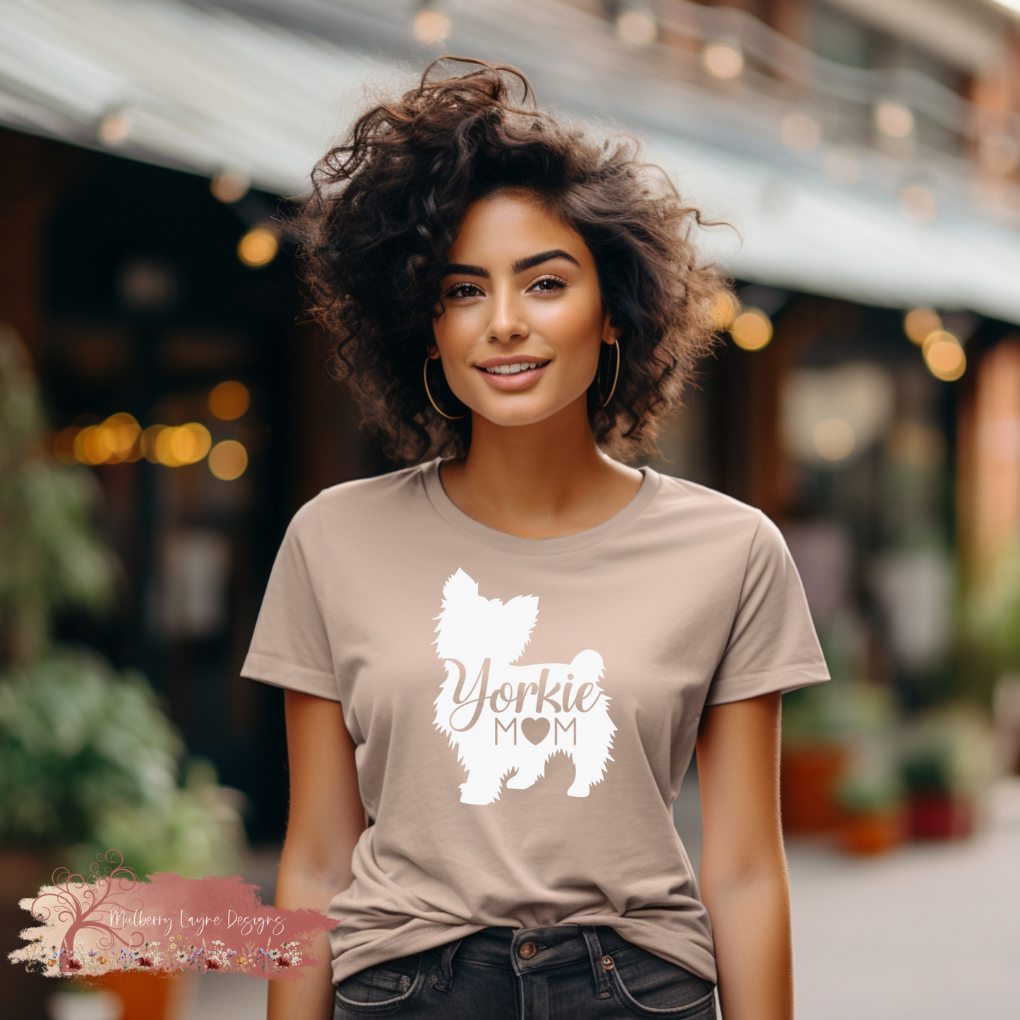 Yorkie Mom T-Shirt