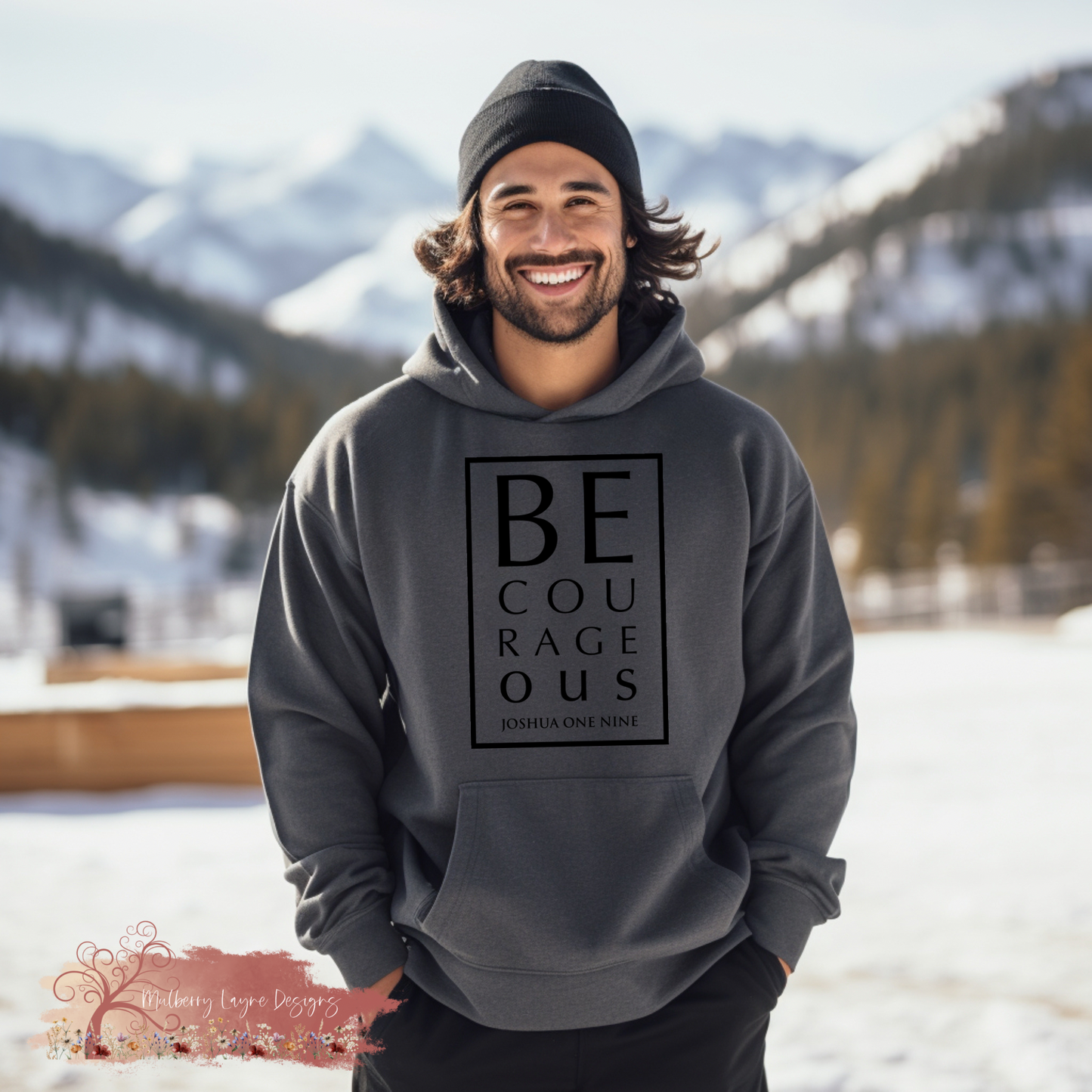 Be Courageous Hoodie | Christian Hoodie