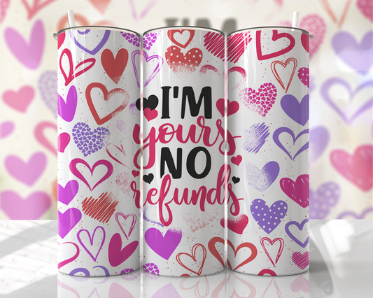 Valentine’s Day Skinny Tumbler