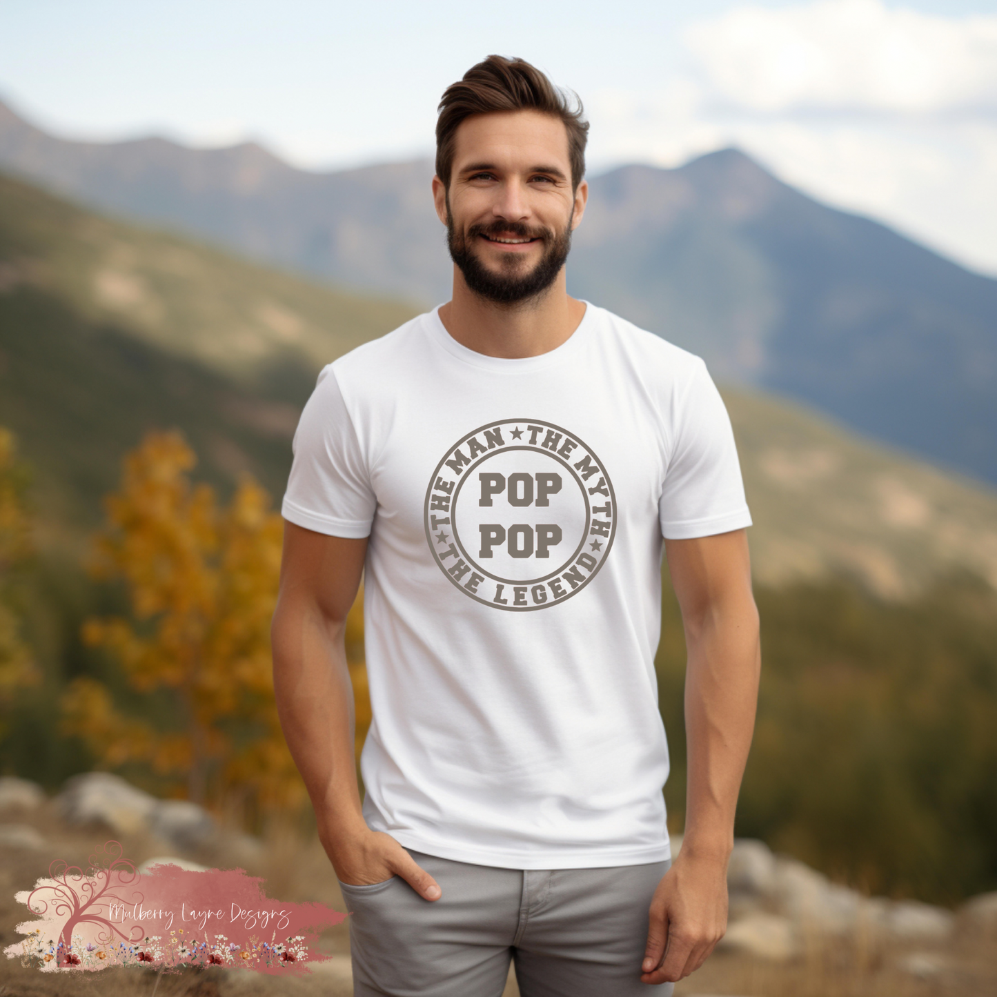 Pop Pop The Man The Myth The Legend T-Shirt