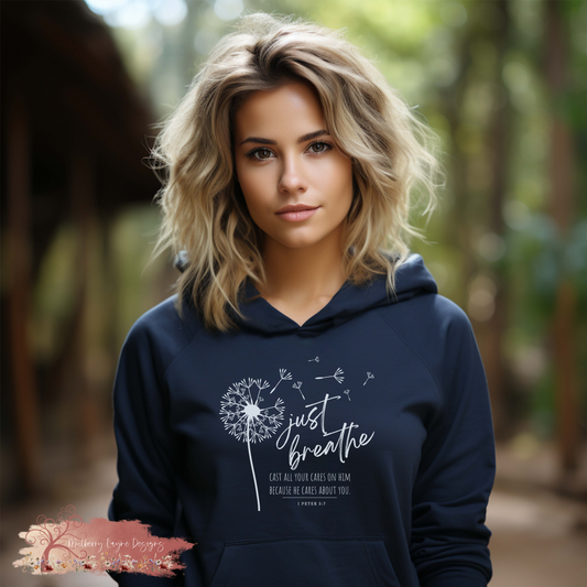 Just Breathe Dandelion Hoodie