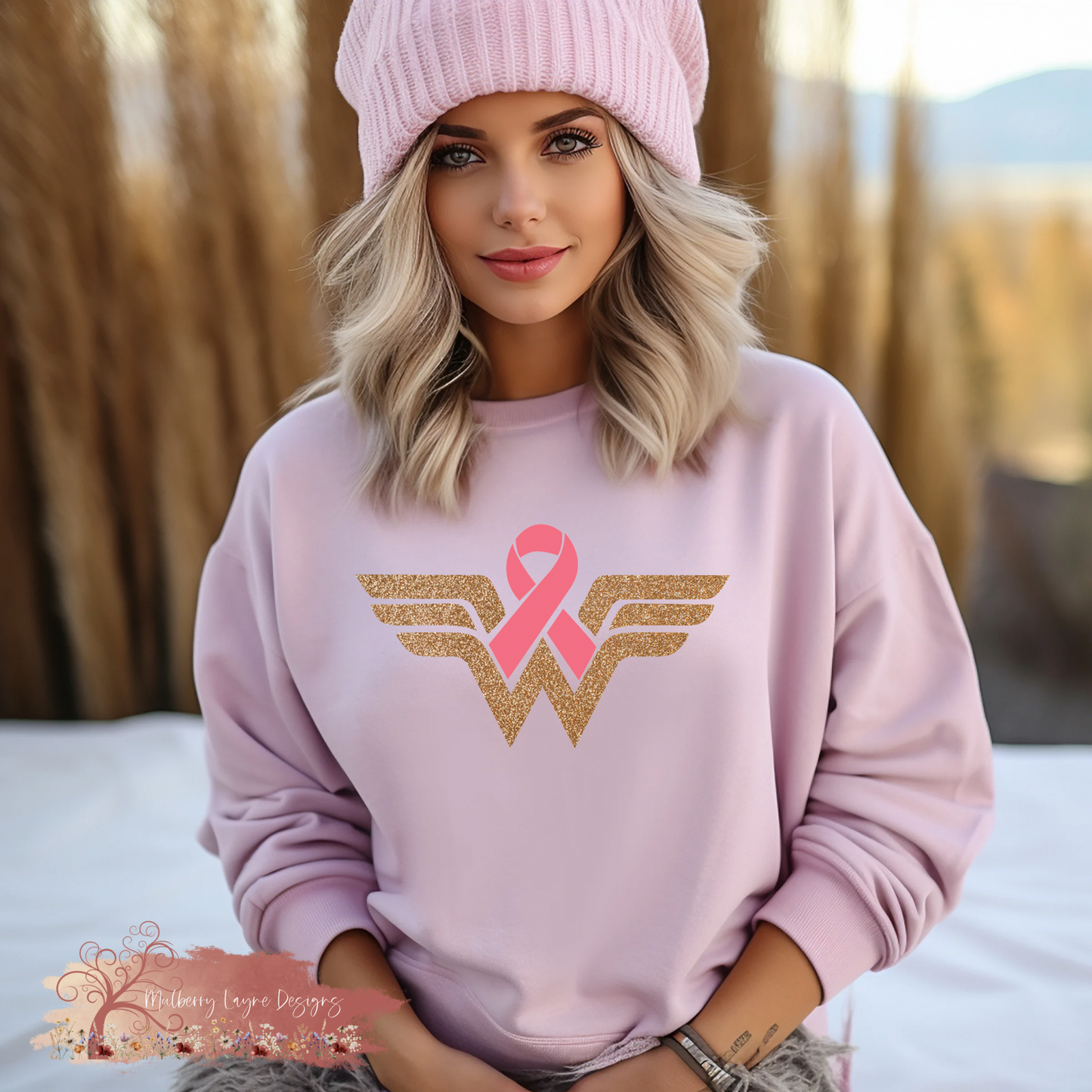 Breast Cancer Awarness Sweatshirt | Inspirational Sweatshirt