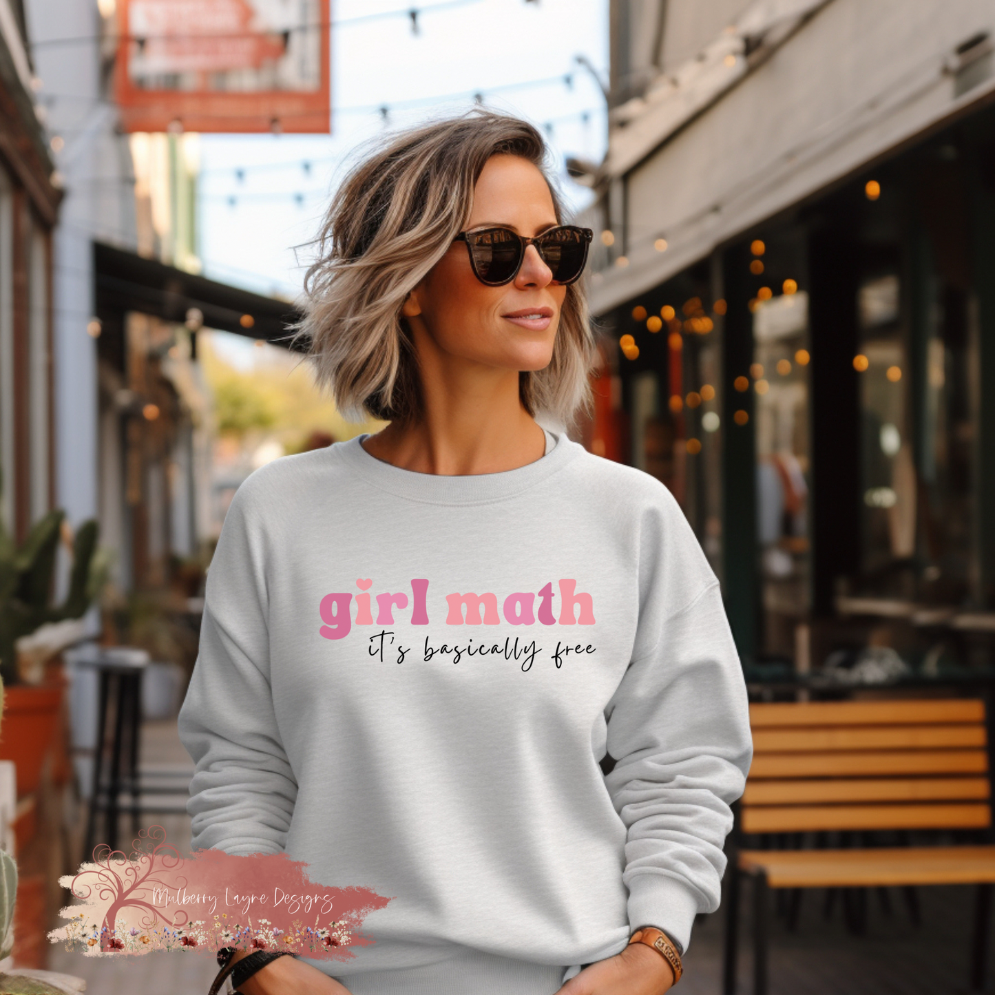 Girl Math It’s Basically Free Sweatshirt