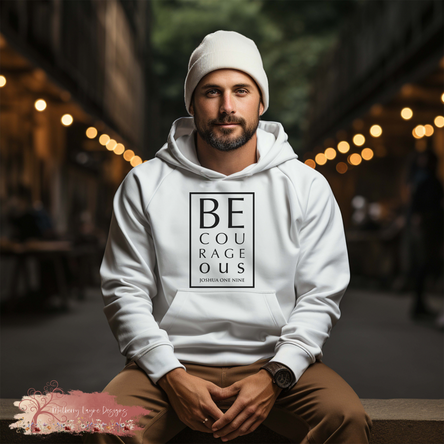 Be Courageous Hoodie | Christian Hoodie