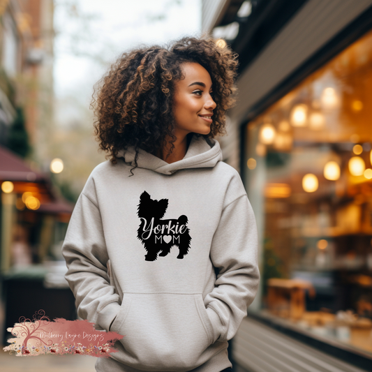 Yorkie Mom Hoodie