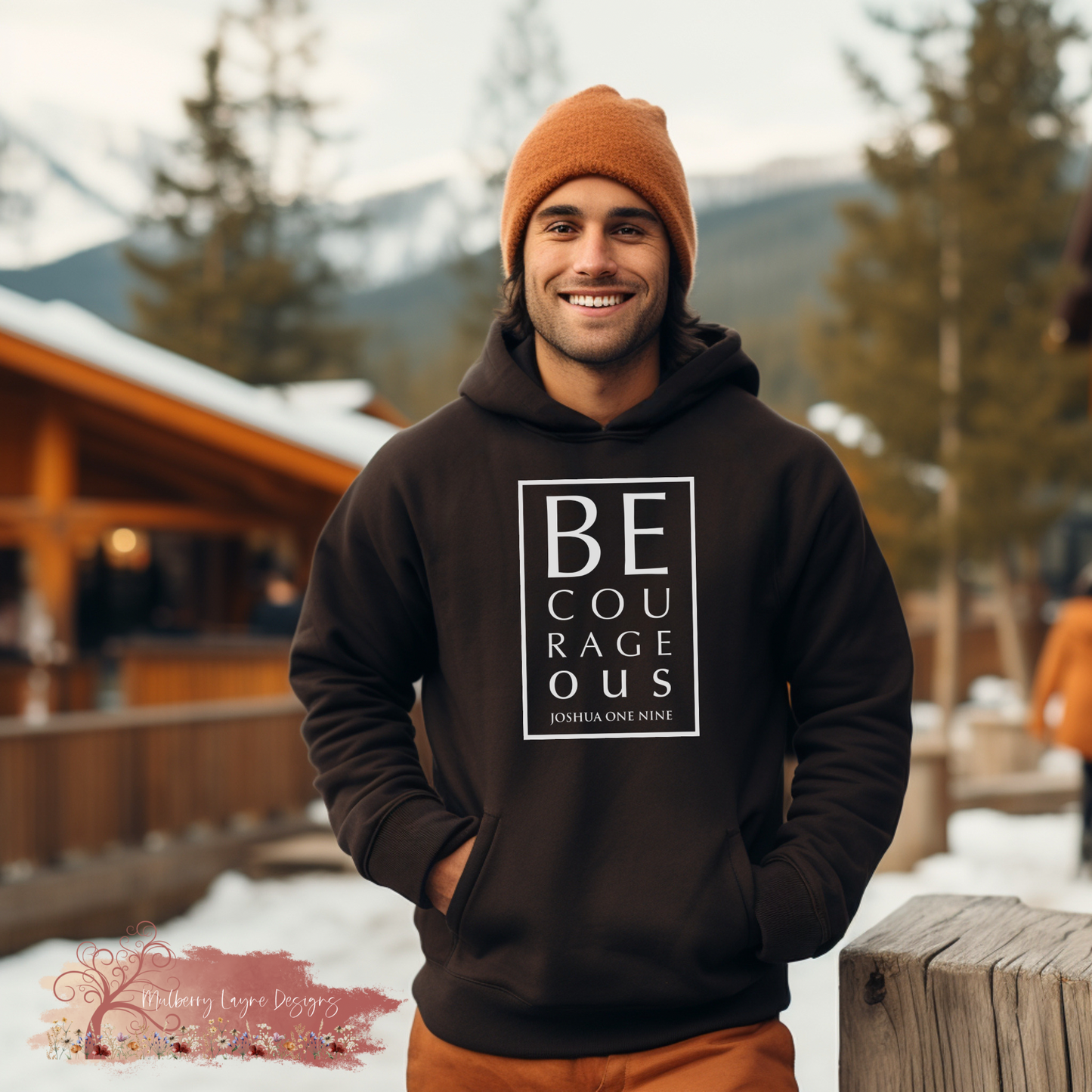 Be Courageous Hoodie | Christian Hoodie