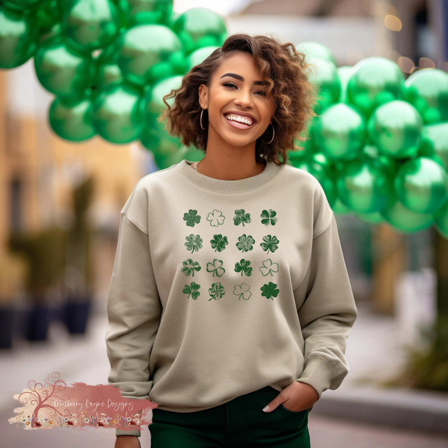 Four Leaf Clover Sweatshirt