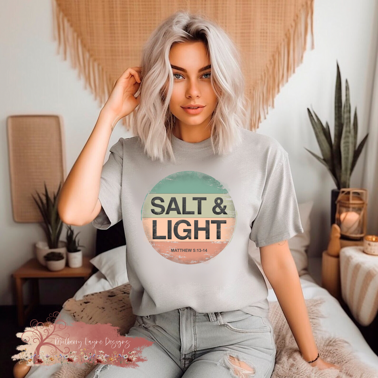 Salt & Light T-Shirt | Christian T-Shirt