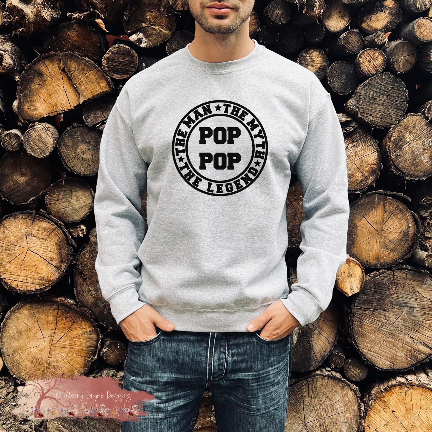 Pop Pop The Man The Myth The Legend Sweatshirt