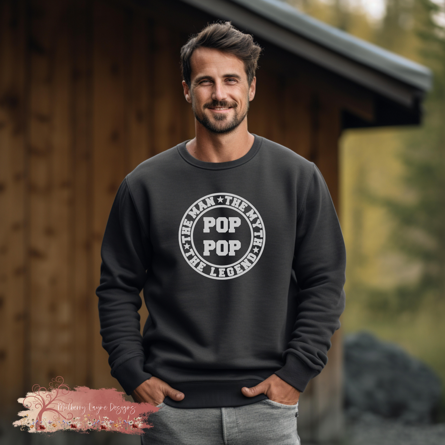 Pop Pop The Man The Myth The Legend Sweatshirt