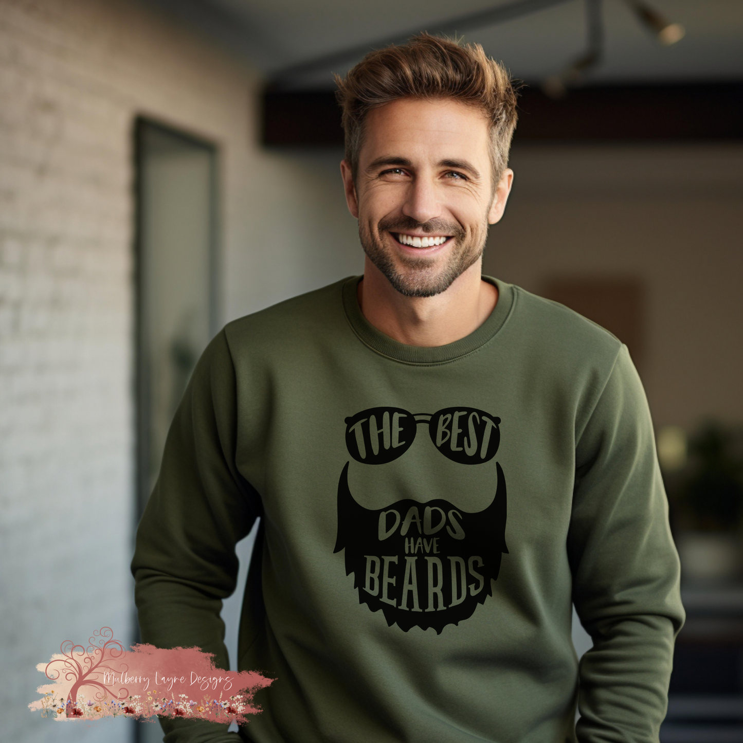 The Best Dads Have Beards Sweatshirt