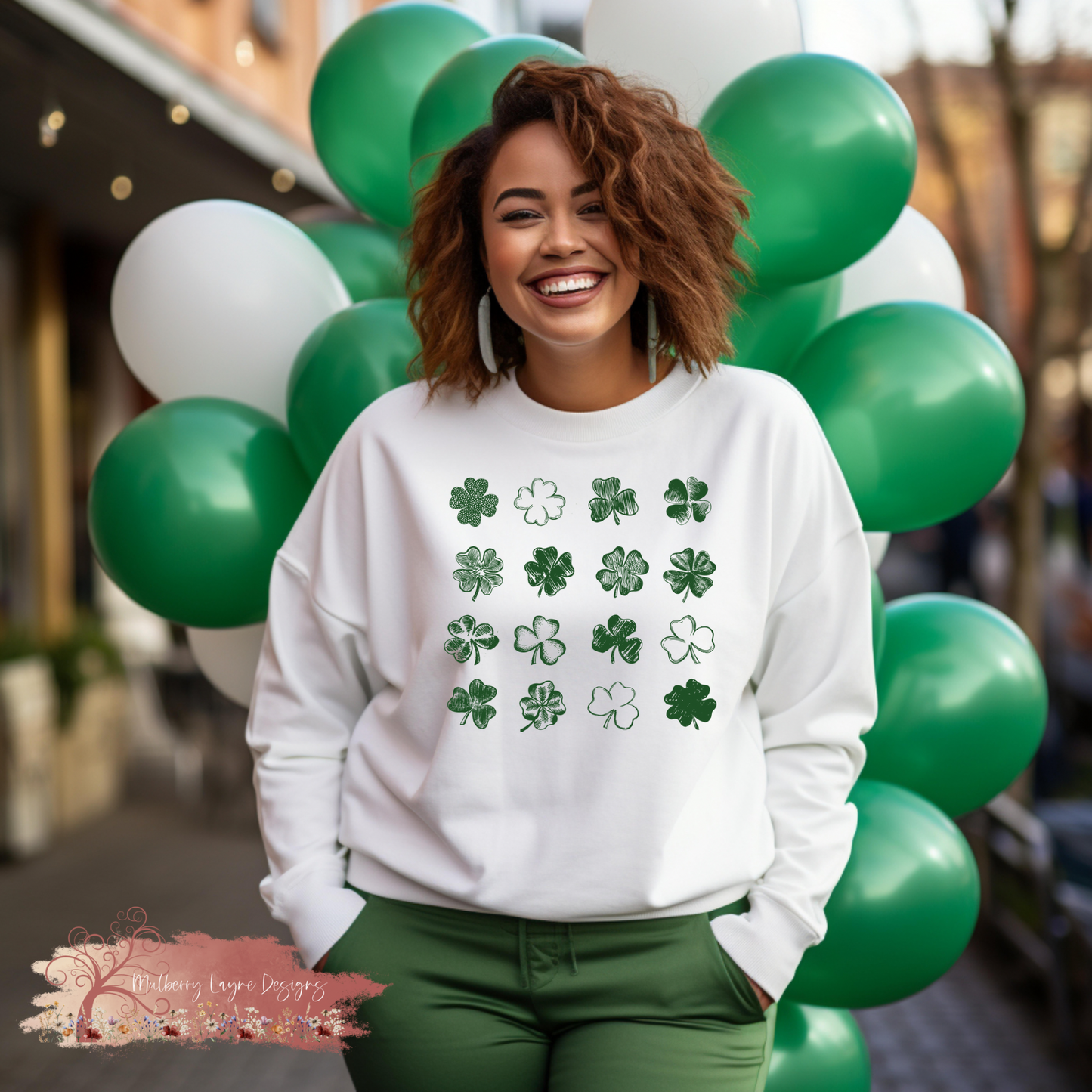 Four Leaf Clover Sweatshirt