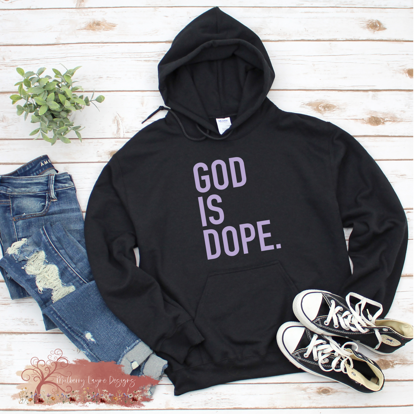 God Is Dope Hoodie