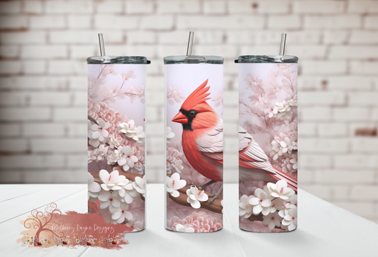 Cardinal 3D Skinny Tumbler