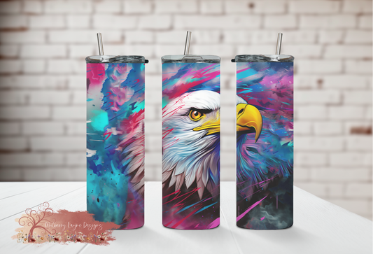 Eagle Skinny Tumbler