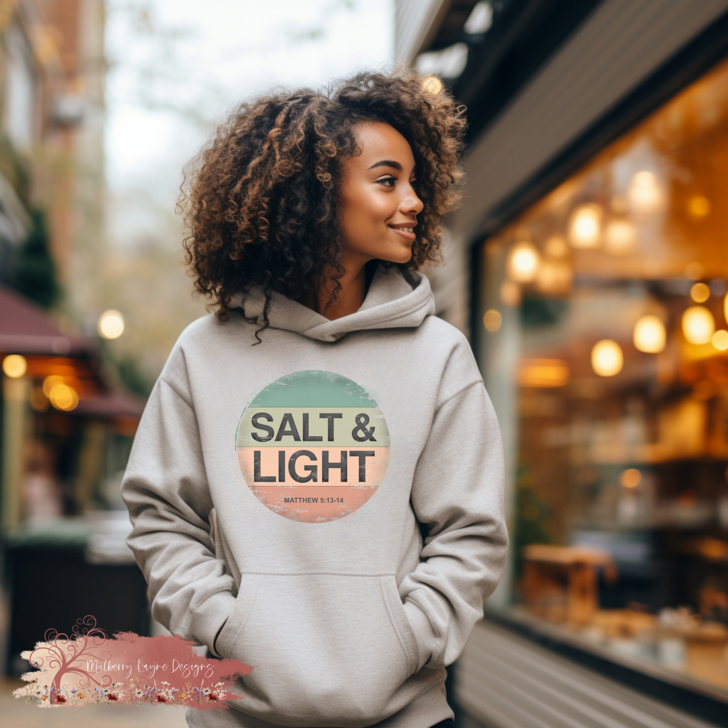 Salt & Light Hoodie  | Christian Hoodie